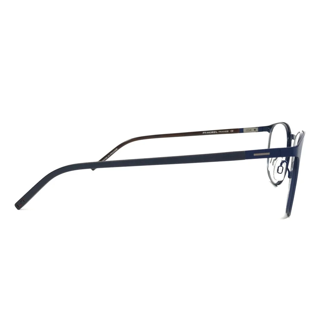 Lightec by Morel Eyeglasses Frames 8239L BB072 Brown Blue Full Rim 49-21-145